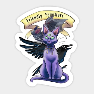 Friendly Familiars Sticker